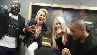 Rita Ora sings in the studio | Kiss Breakfast Takeaway