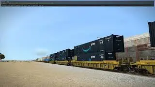 UP ZG2LC Hits a Work Truck in Run 8 Train Simulator V3