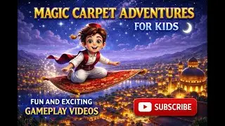 Alibaba and the Magic Flying Carpet 🪄 | Kids Adventure Cartoon