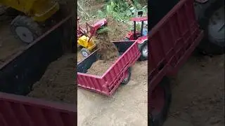 Tractor trolley ko back mitti ke pass #mitti load #loader #videos