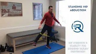 Standing Banded Hip Abduction | Running Injury Prevention | Salt Lake City Utah Sports Chiropractor
