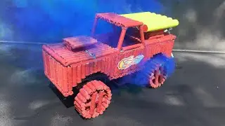 Chain Reaction Firecrackers Turbo Car Explosion (Fail)