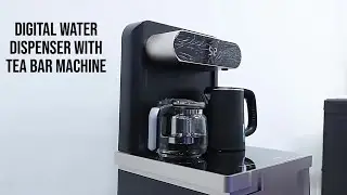Digital hot & cold water dispensers with automatic tea bar machine.2023