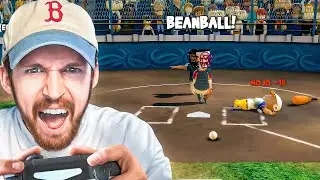 Я использовал ХУДШУЮ команду в Super Mega Baseball 4...
