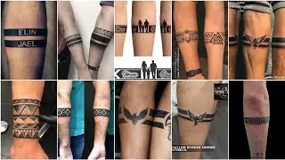 Simple Wrist Band Tattoo Ideas | Band Tattoo for Men | ARM BAND TATTOO FOR MEN 2021 -22
