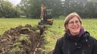 Drainagebuizen verwijderen in het Geuldal