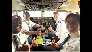 Cathay Team CX3174. Hong Kong to Anchorage