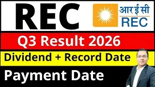 REC result today I REC dividend I REC share latest news I REC q3 result 2026 I REC dividend Record
