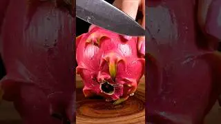🍉💎 Crystal Dragon Fruit ASMR &ndash; Satisfying 4K Slice 🔪✨