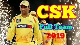 CSK team 2019 players list | squad of chennai super kings