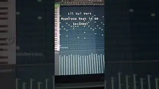 Making a Hyperpop Beat for Lil Uzi Vert in 60 Seconds! #Shorts