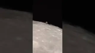 Marsrise over the Moon