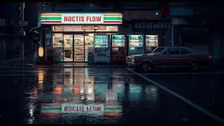 Berlin After Midnight 🌙 Lofi Sleep Mix with Rain Ambience For Relaxing,.