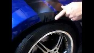 1999-2004 Mustang Fender (Hash Marks) Vinyl Installation