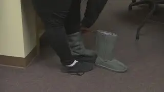 OSF offers free foot treatment to Rockford homeless at free clinic