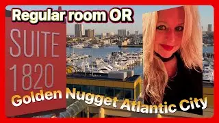 Golden Nugget Atlantic City.. Тур по самым дешевым номерам по сравнению с люксами!