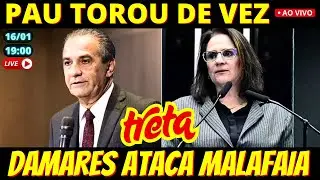 🔴 19h TRETA - Damares diz que Malafaia 'devia orar, ao invés de se doer'