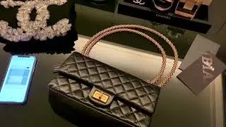 Chanel 2.55 复古金扣银扣买家秀分享 #chanel #chanel开箱 #chanel买家秀