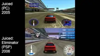 Juiced (PC) vs Juiced: Eliminator (PSP)