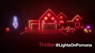 Thriller - 2020 Halloween Light Show