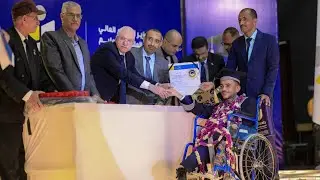 قصة إلهام (صاحب العزيمة) الذي قهر الإعاقة وصار مهندساً..