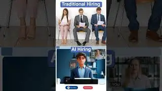 Traditional vs AI Hiring  #haireai #futureofhr #futureofwork #recruitmentintelligence  #hiretalents