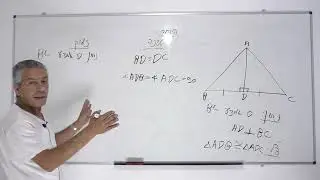 קורס גיאומטריה-חפיפת משולשים שיעור 3-משפט חפיפה צלע זוית צלע