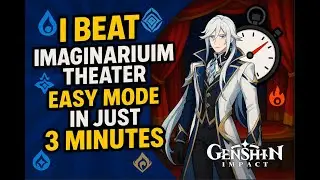 I beat imaginarium theater easy mode in JUST 3 MINUTES!!!