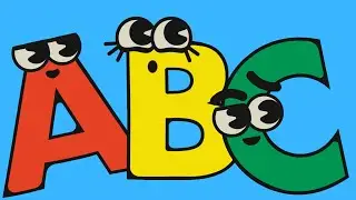ABCD | Learn Alphabet With Live Examples | Animated Video With Video Clips #abcsong #kids #alphabet
