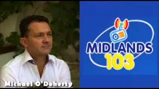Michael O'Doherty - Interview on Midlands 103fm Radio, January 2013