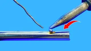 amazing tricks about a sodering iron, how to make at home. sam home's diy projects
