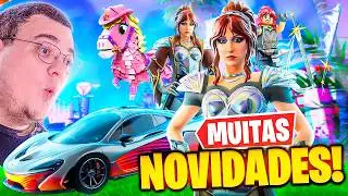 🔥 CHEGOU A MCLAREN P1 E A SKIN DA Chappell Roan NO Fortnite! CONFIRA