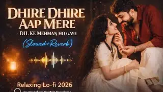 Dheere Dheere Aap Mere || Relaxing Lo- FI Version || दिल के मेहमान हो गए | 90s Hindi Lo-Fi Song