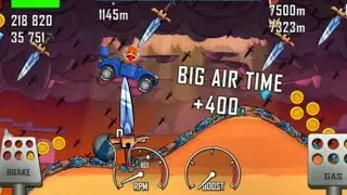 RALLY CAR ON MEGA HIGHWAY - HiLL CLiMB RACING GAMEPLAY😎