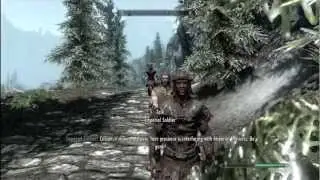 Skyrim Adventures - Getting Drunk With the Sanguine Rose