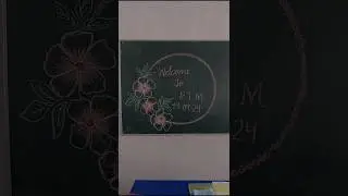 Board decoration ideas 💡🫰😍 for PTM❤️#youtubeshorts #shortfeeds #boarddecoration #chalk