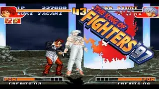Геймплей King of Fighters 97 в аркадном режиме | Терри Бенимару Иори | 4K