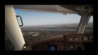 First ever crosswind landing