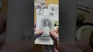 For the Love of Gold... Gilding Vintage Photos