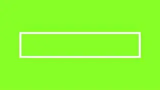FREE green screen rectangle animation