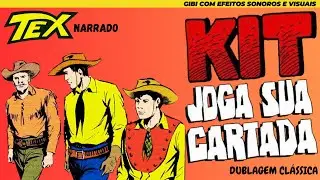 Tex Willer | Kit Joga Sua Cartada | Gibi Narrado e Dublado