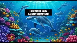 Following a Baby Dolphin’s First Year!  | kids learn | bedtime stories | cartoon | animals | dolphin