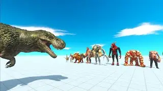 T - Rex vs every infernal animal revolt battle simulator