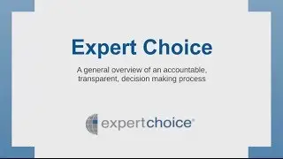 Expert Choice - General Decision Making