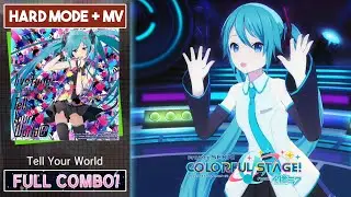 HATSUNE MIKU - Tell Your World MV and Full Combo Gameplay