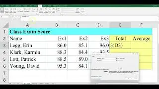 Basic Functions in Excel