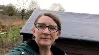 December 2021 plot and back garden tour