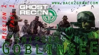 Lets Play Ghost Recon, M01 pt1 Season 1 Episode 1, Ghost Recon Original, HD 1080p
