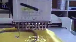 Toyota 830 Embroidery Machine