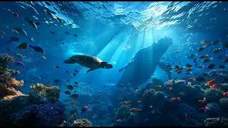 APEX PREDATOR: Incredible 4K Shark & Coral Reef Encounter | Ocean Deep Dive